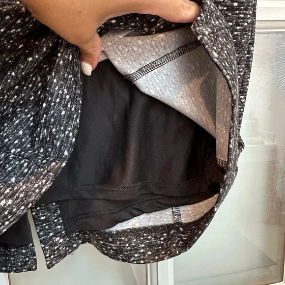 Michael Kors Charcoal Gray Speckled Stretchy Pencil High Waisted Skirt Size 12 L - Picture 5 of 9